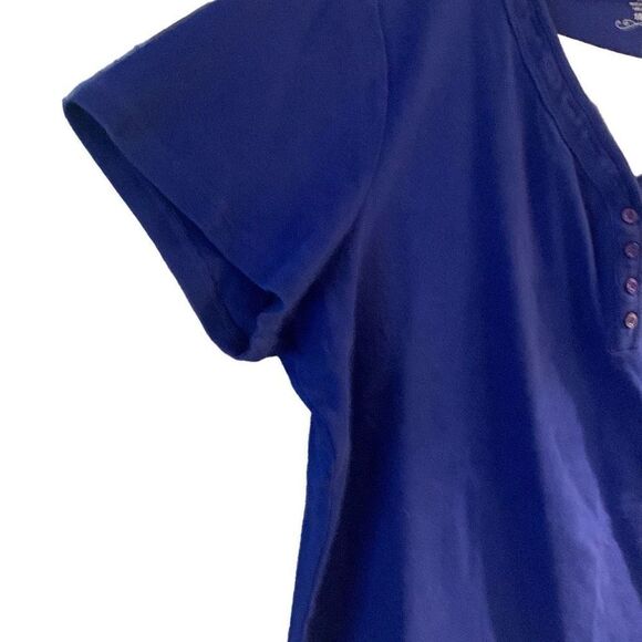 Pre Owned Women’s Dressbarn T-Shirt Blouse Perfect for Casual Days Sz 18/20 - Picture 7 of 9